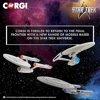 Amazon.co.jp: Corgi ダイキャスト宇宙船 - CC96611 スタートレック