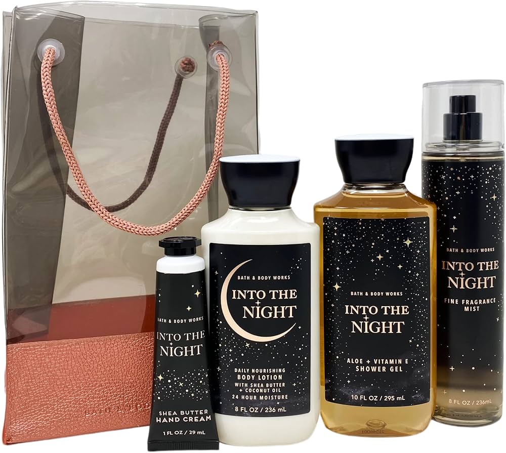 Amazon.com : Bath and Body Works INTO THE NIGHT Gift Bag Set