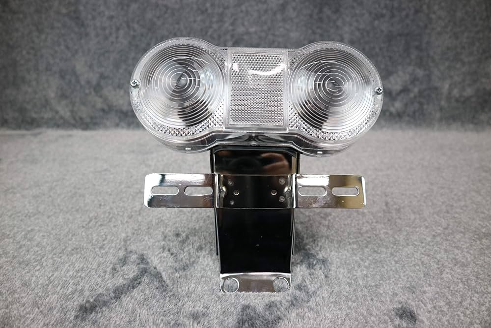 Amazon.co.jp: GT380 テール 土台+ランプ クリア/ ダブル2灯式