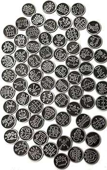 Amazon.com: Zenacast Ars Goetia 72 Metal Coins Complete Set of All