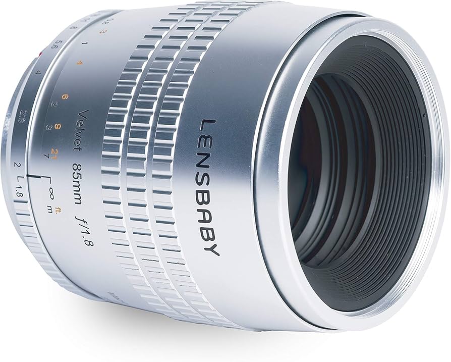 Amazon.com : Lensbaby Velvet 85 Compatible with EF Mount (Silver