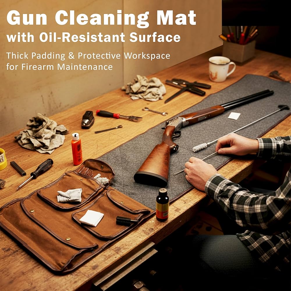 Amazon.com: Rush Creek Creations Gun Cleaning Mat for All Guns