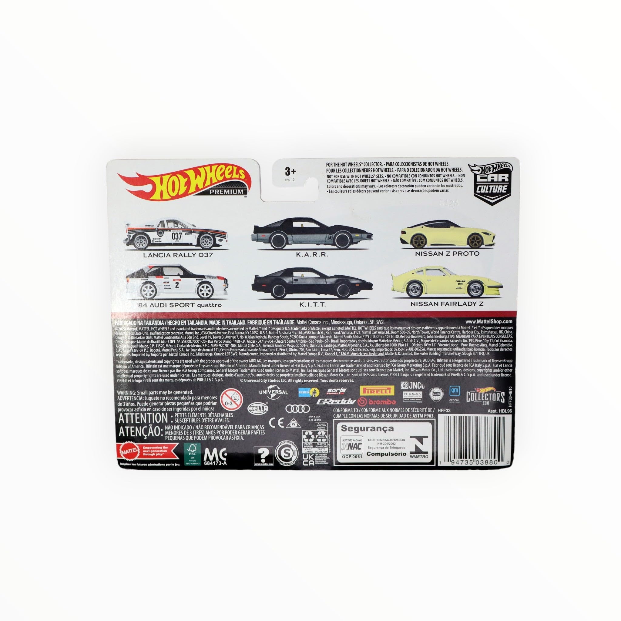 Amazon.com: Hot Wheels Premium Car Culture 2-Pack Nissan Z Proto