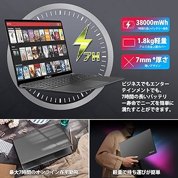 Amazon.co.jp: ノートパソコンWindows TECLAST F15SノートPC 15.6