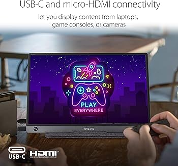 Amazon.co.jp: ASUS MB16AH モバイルモニター モバイルディスプレイ