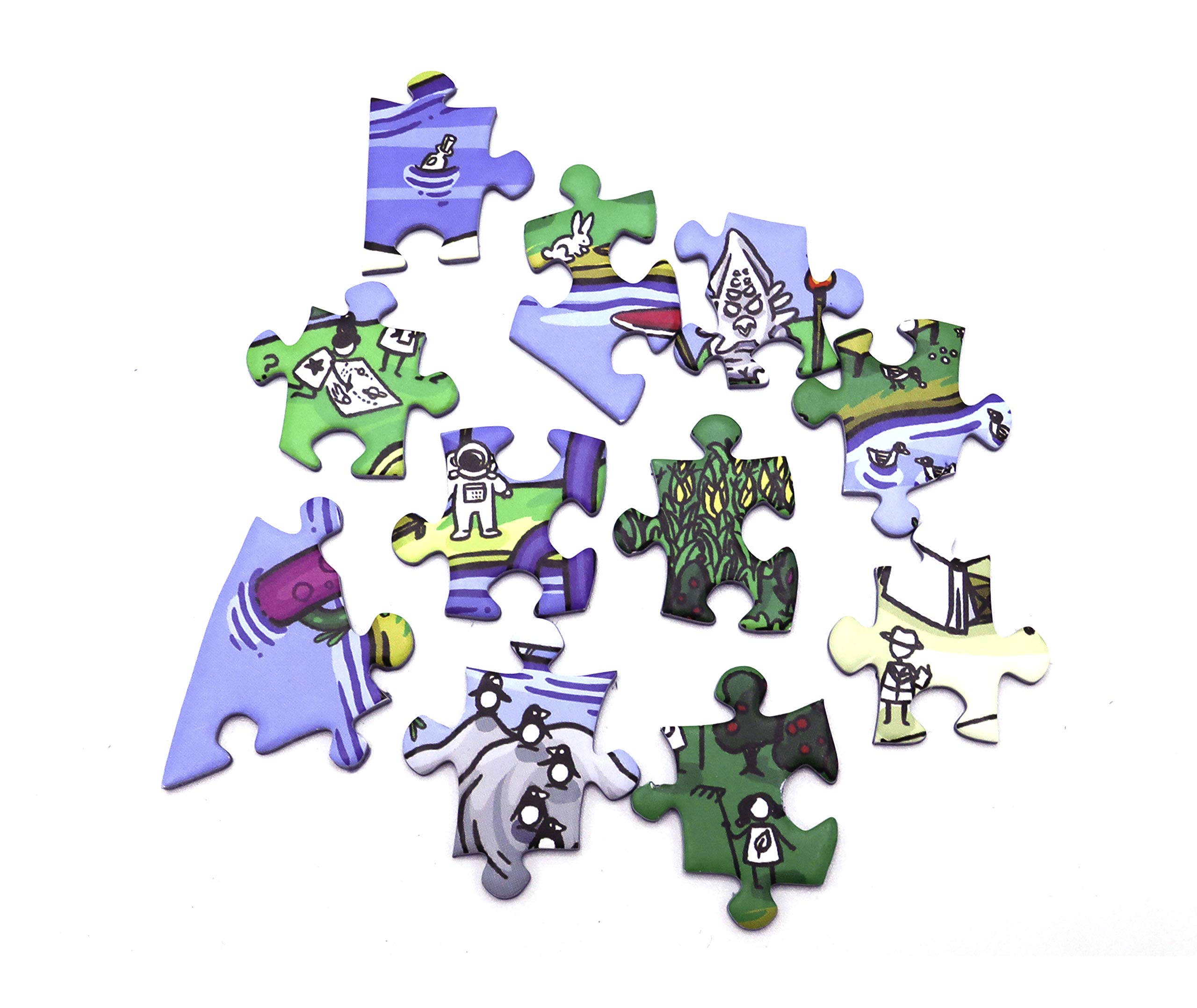 Amazon.com: The Happy Isles • 1000-Piece Jigsaw Puzzle from The