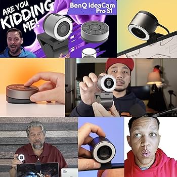 Amazon.com: BenQ ideaCam S1 Plus: Live Demo Webcam with 15x Zoom