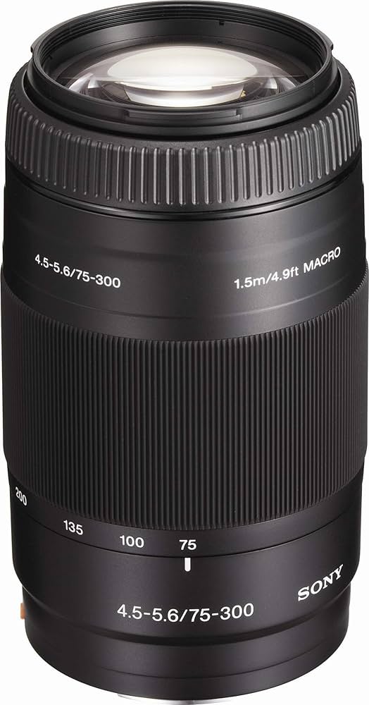 Amazon.com : Sony 75-300mm f/4.5-5.6 Compact Super Telephoto Zoom