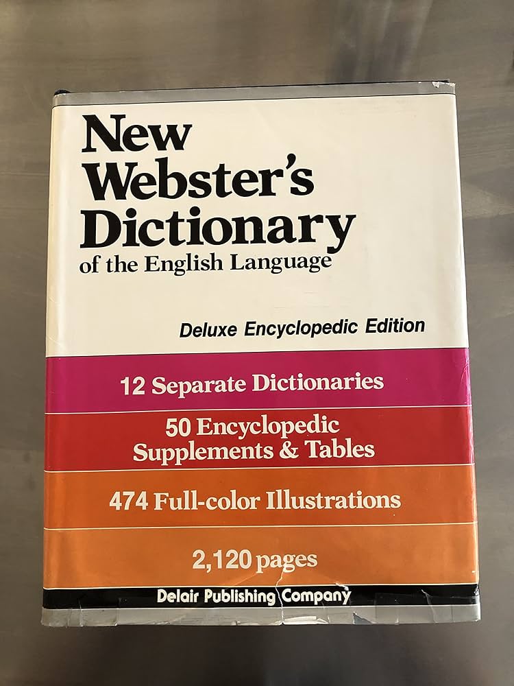 Amazon.com: New Webster's Dictionary of the English Language