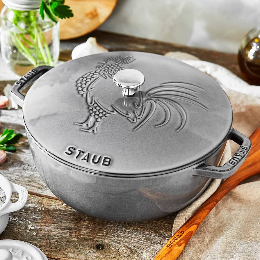 Amazon.co.jp: Staub (ストウブ) 鋳鉄 3.75クォート エッセンシャル