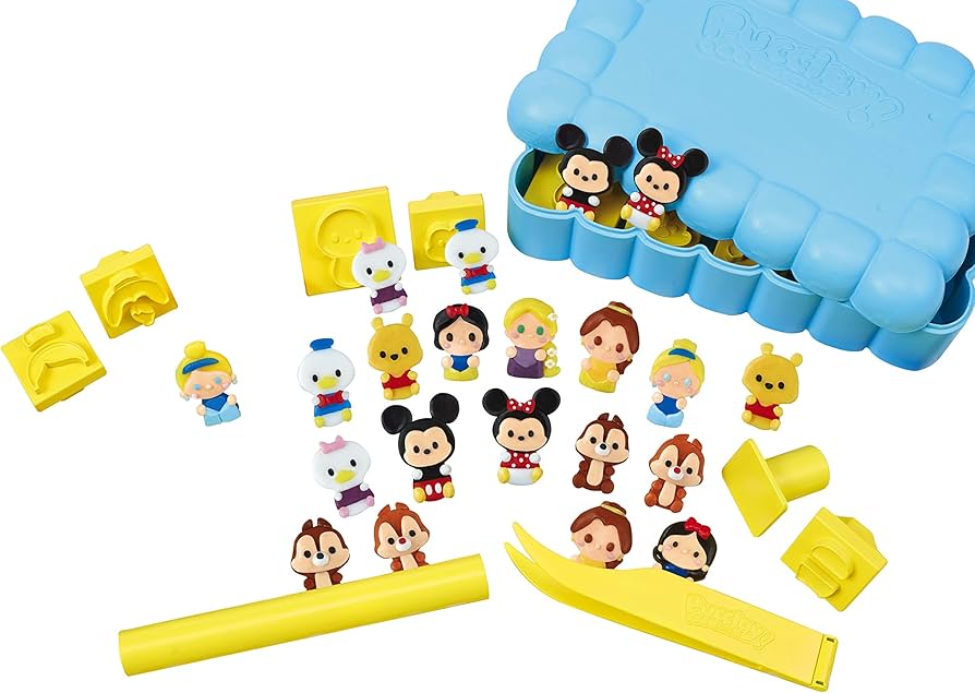 Amazon.co.jp: Pucclay!(ぷっクレイ!) ディズニーキャラクターDXセット