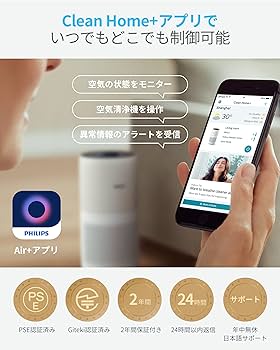 Amazon.co.jp: PHILIPS (フィリップス) 空気清浄機 AC2939 HEPA