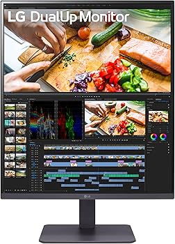 LG DualUp 28MQ750 Monitor with 28 Inch 16:18 SDQHD (2560x2880