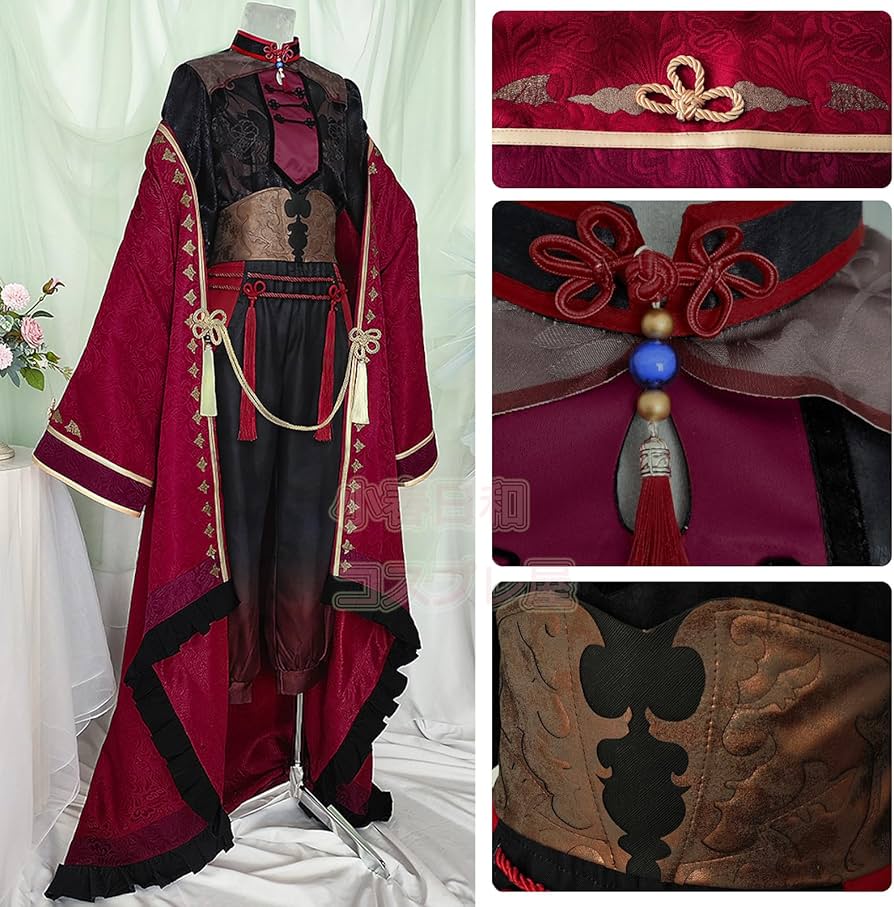 Amazon.co.jp: コスプレ衣装 【ウィッグ、耳飾り、メガネ付き】 フル