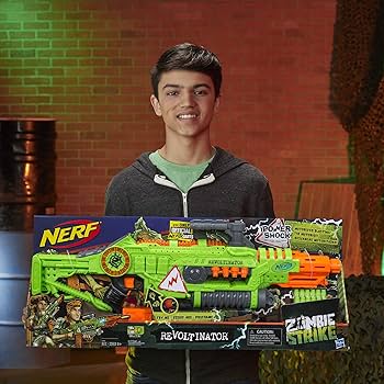 Amazon.co.jp: Revoltinator Nerf Zombie Strike Toy Blaster with