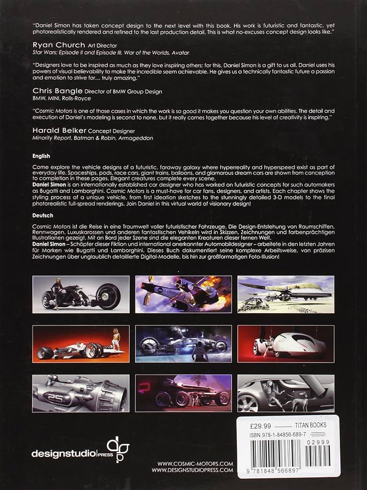 Cosmic Motors: Daniel Simon: 9781848566897: Amazon.com: Books