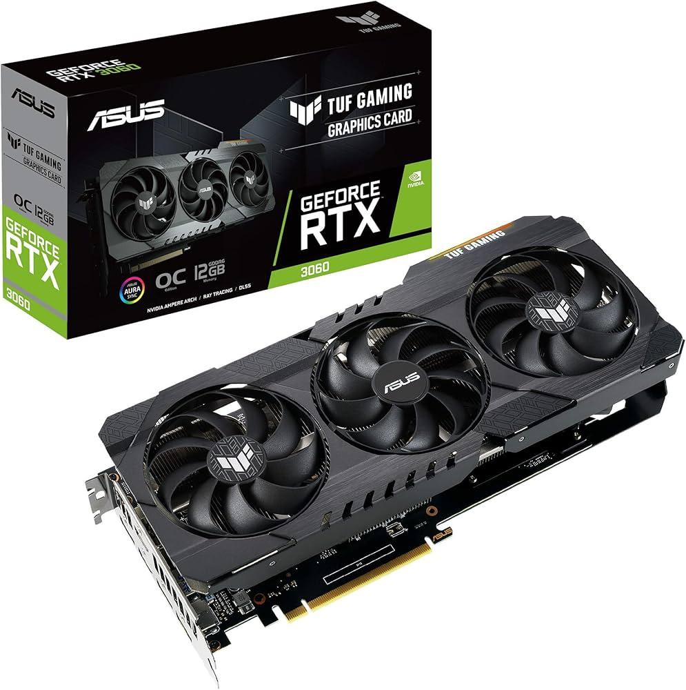 Amazon | ASUS TUF Gaming NVIDIA GeForce RTX 3060 OC Edition