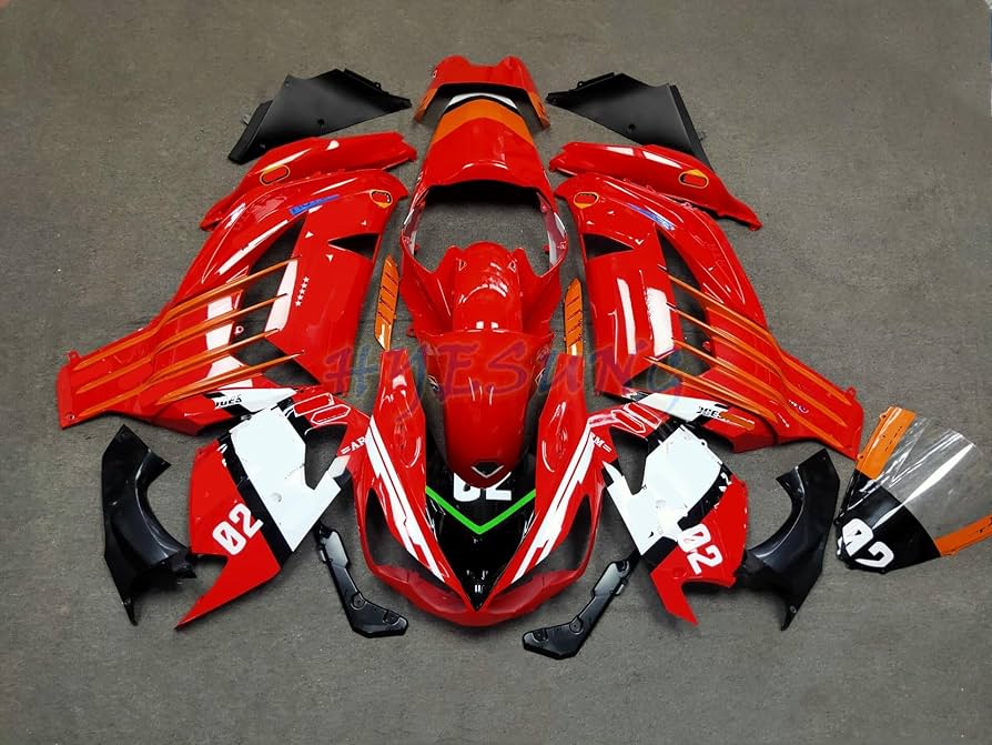 Amazon | HYESUNG バイク外装 適合車種ZX14R 2012-2020用 社外カウル