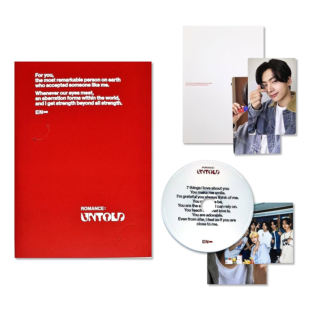 ENHYPEN - 2nd full album [ROMANCE : UNTOLD] (ENGENE Ver. - RANDOM