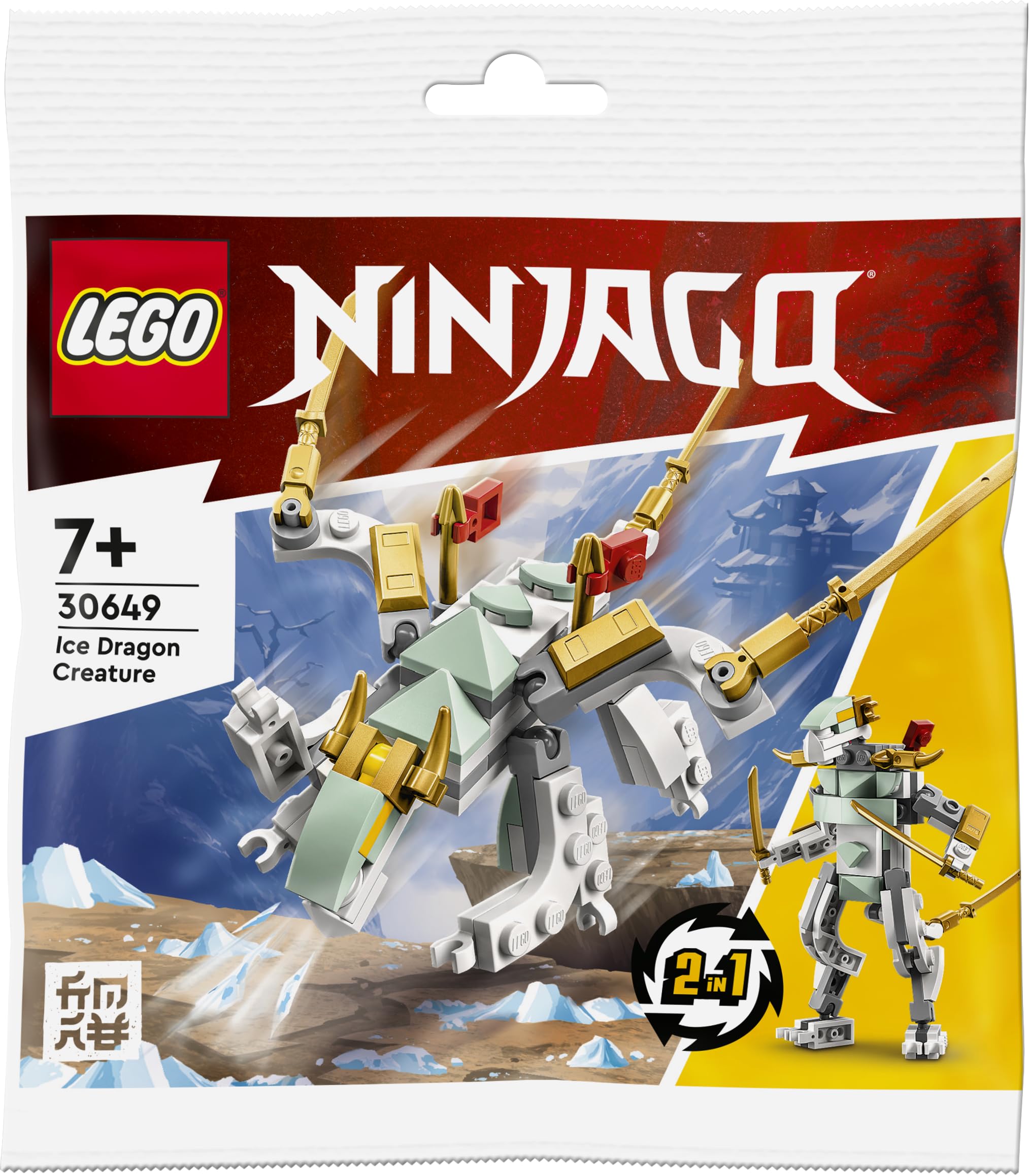 Amazon.com: LEGO Ninjago: 30649 Ice Dragon Polybag : Toys & Games