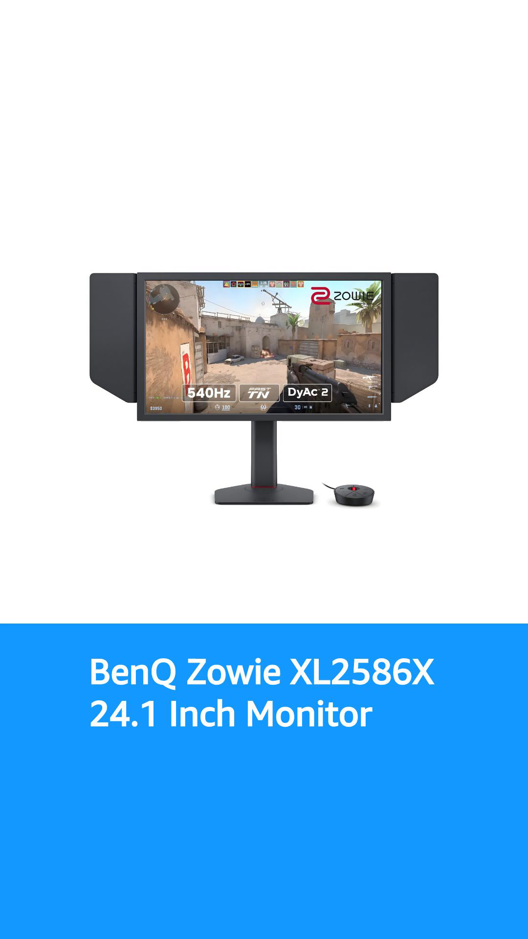 BenQ Zowie XL2586X | 24.1 | Fast TN 540Hz Gaming Monitor for