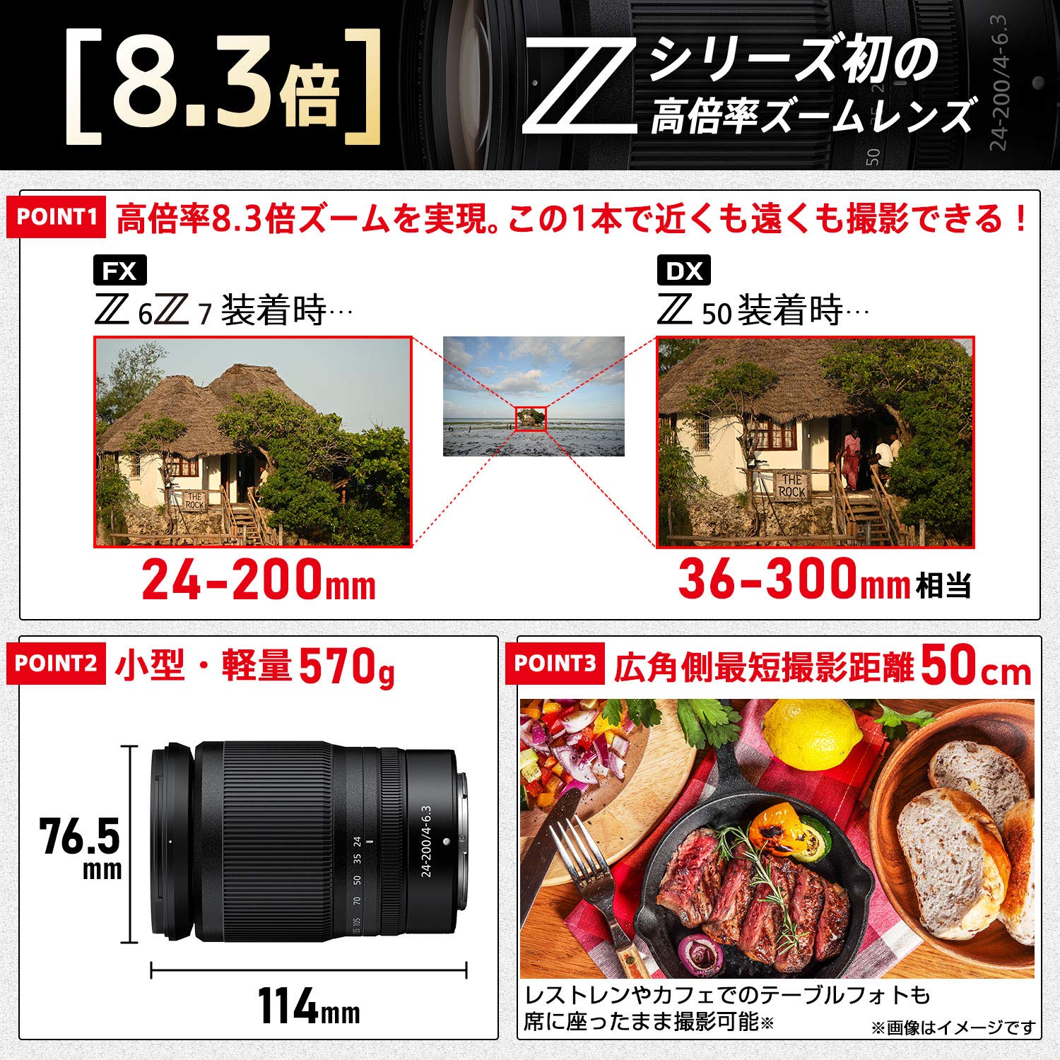 Amazon | Nikon ミラーレス一眼カメラ Z5 レンズキット NIKKOR Z 24