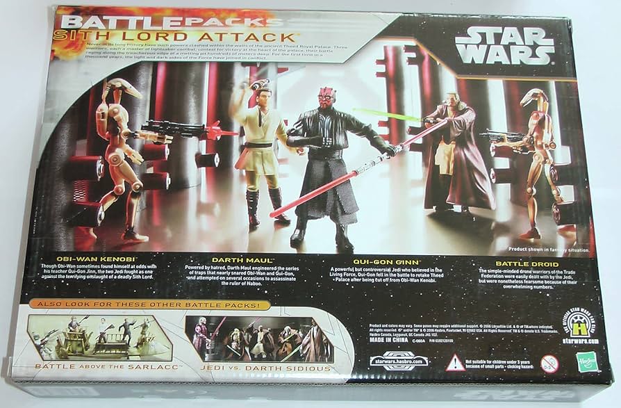 Amazon.com: Star Wars Battle Pack: Battle of Theed : Toys & Games