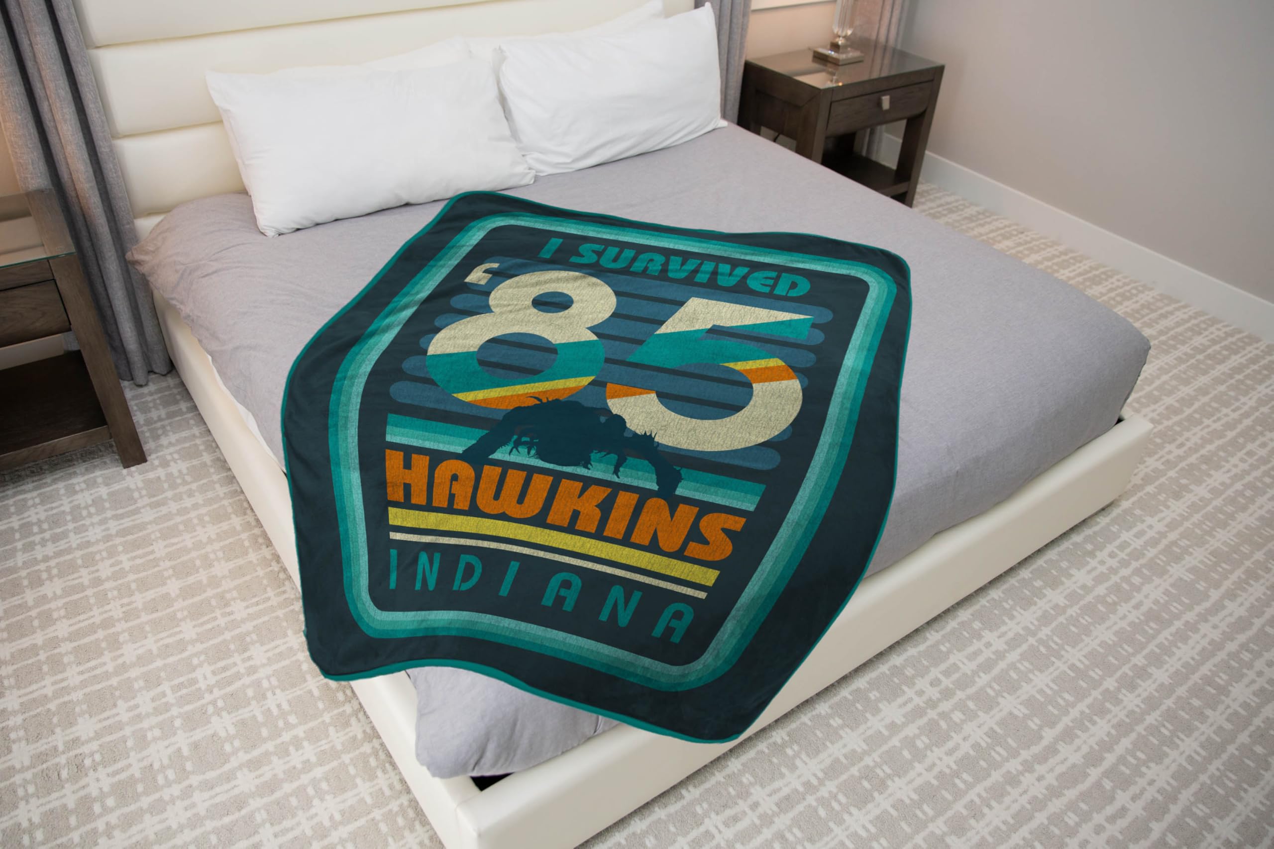 Amazon.co.jp: Jay Franco Stranger Things Hawkins 85 スロー