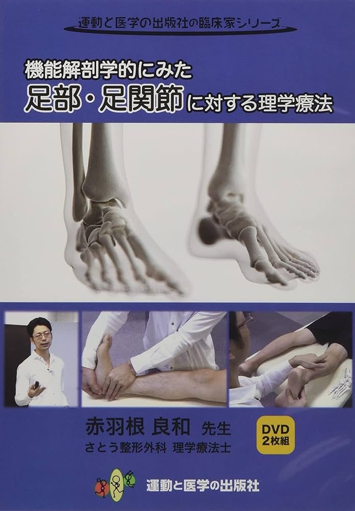 Amazon.co.jp: 機能解剖学的にみた足部・足関節に対する理学療法DVD