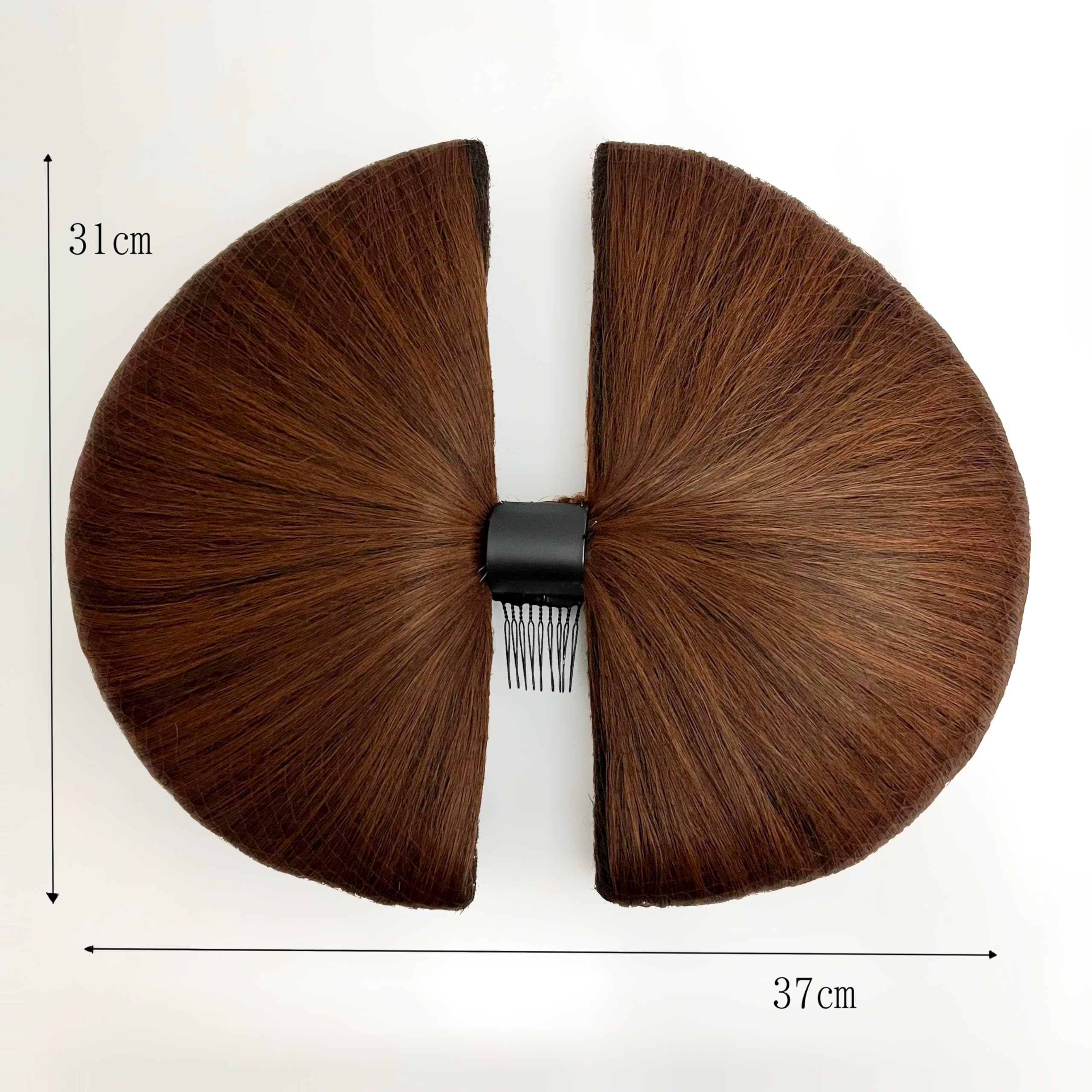 Amazon.co.jp: 花魁 ウィッグ 髷 ライトブラウン ヘアピース 髪飾り