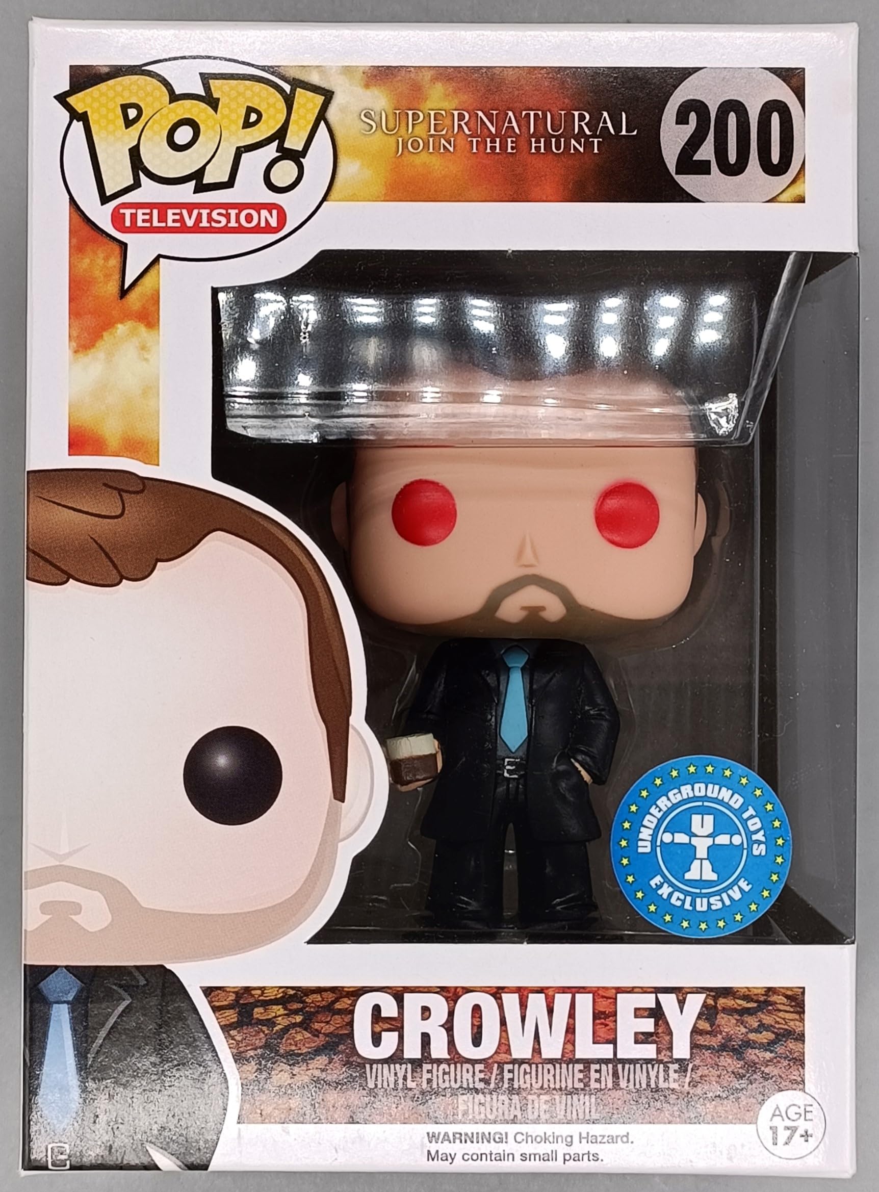 Amazon.com: Funko Supernatural POP! Television Crowley Exclusive