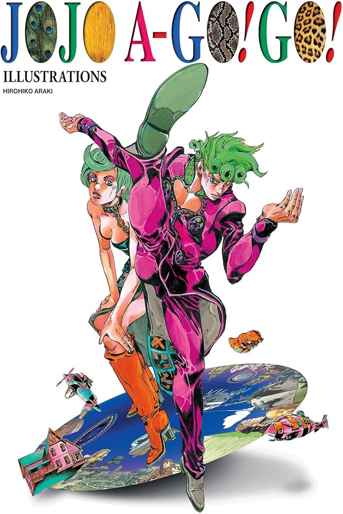 Amazon.com: JoJo A-Go!Go!: 9781974746859: Araki, Hirohiko: Books
