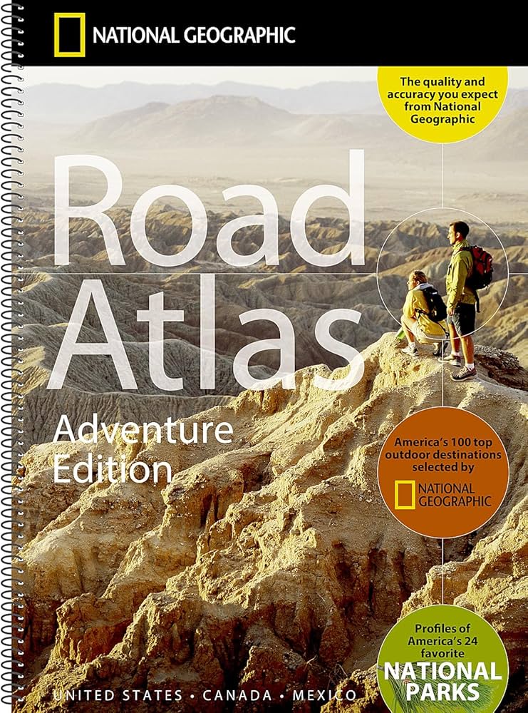 National Geographic Road Atlas 2026: Adventure Edition [United