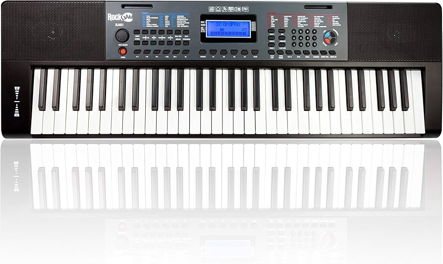 Amazon.co.jp: RockJam 61鍵 電子キーボード RJ461 【電源アダプター