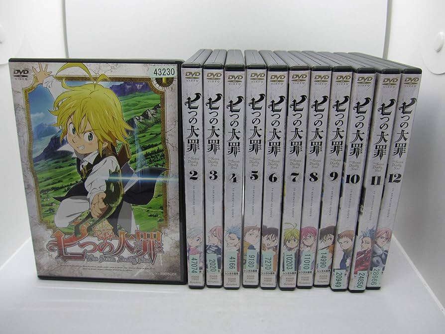 Amazon.co.jp: 七つの大罪 [レンタル落ち] 全12巻セット [マーケット