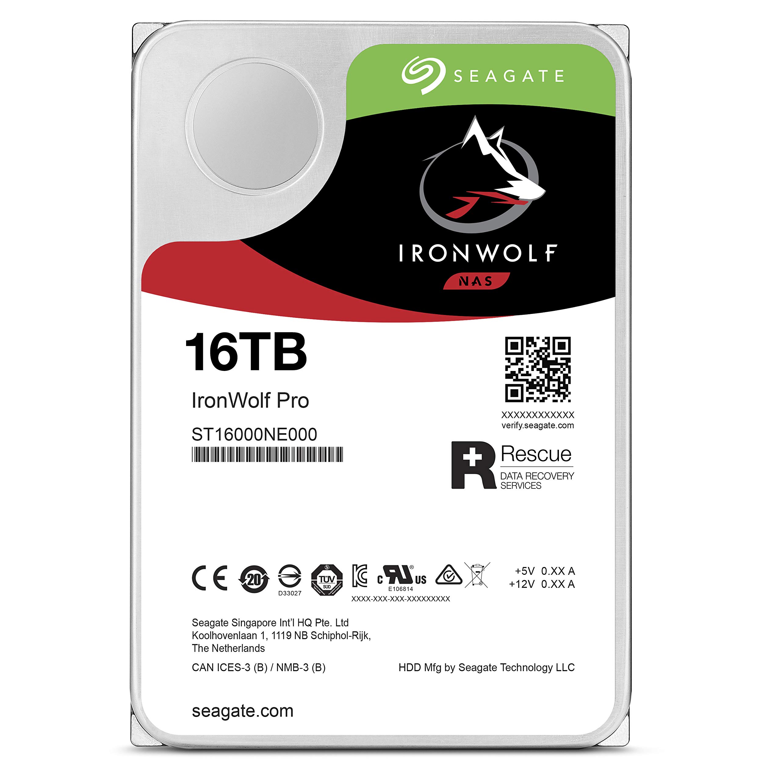 Amazon.com: Seagate IronWolf Pro ST16000NE000 16 TB Hard Drive
