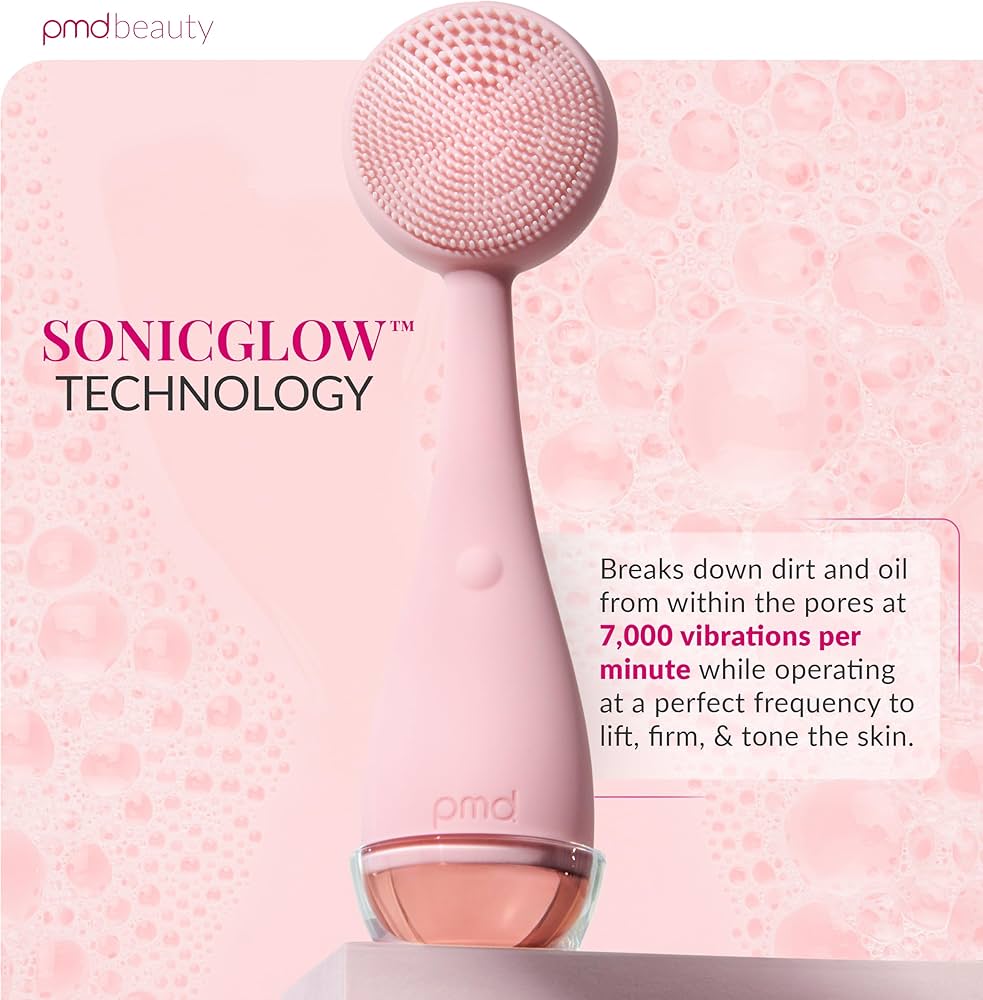 PMD Clean - Smart Facial Cleansing Device with Silicone Brush