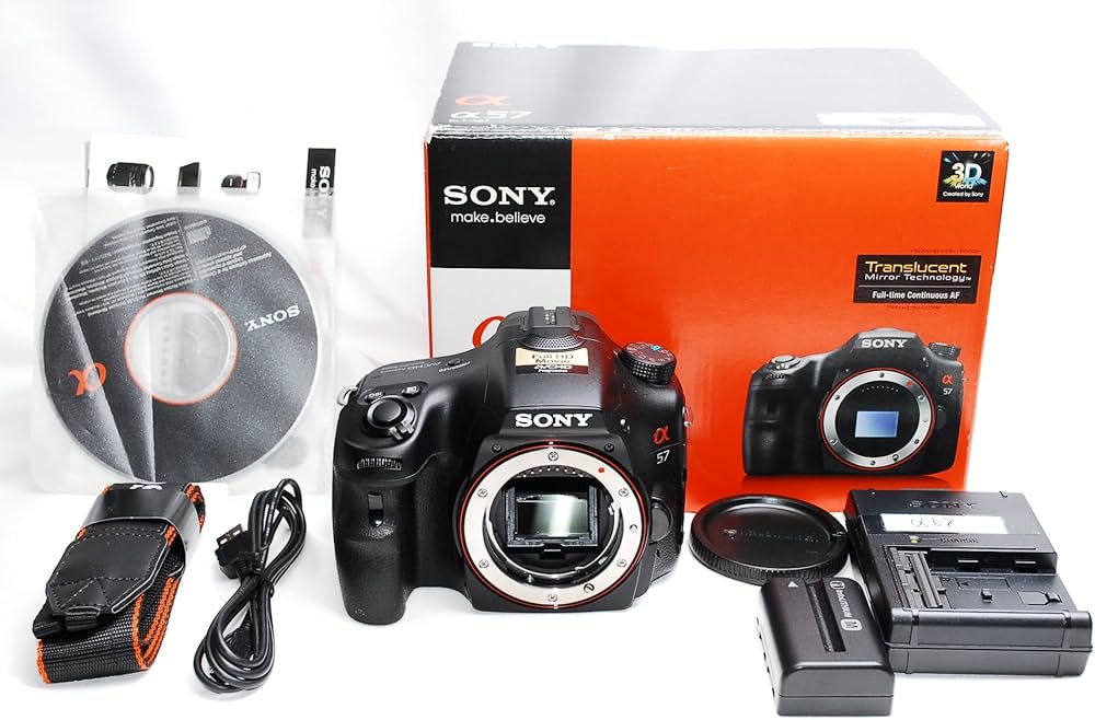 Amazon | アルファ α ソニー デジタル一眼カメラ「α57」ボディSONY α57