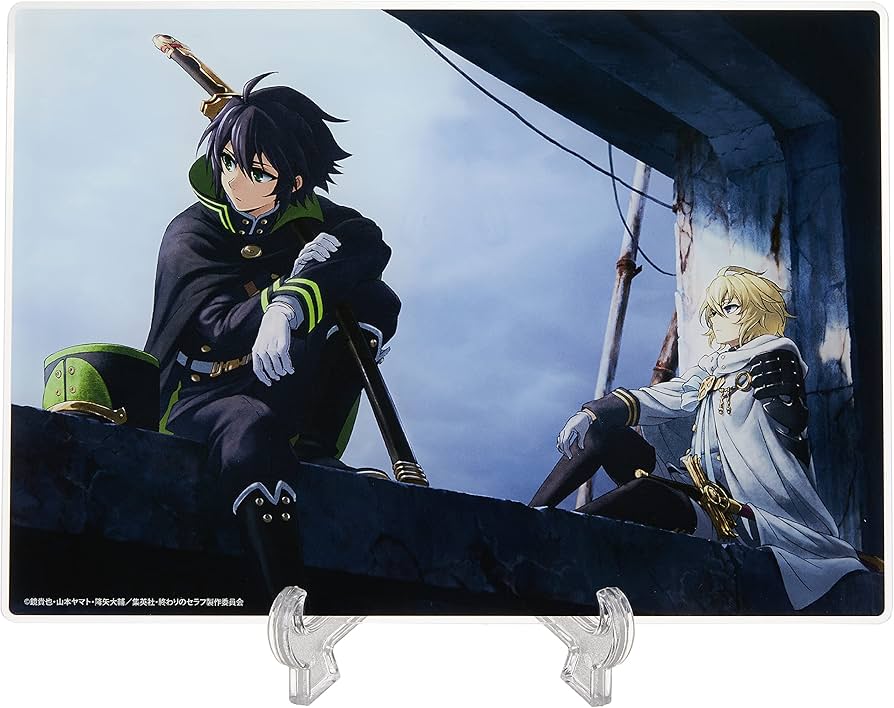 Amazon.co.jp: 終わりのセラフ 01 百夜優一郎&百夜ミカエラ アクリル