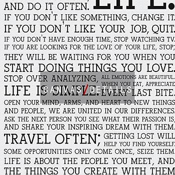 Amazon｜Holsteeマニフェストポスターこれはあなたの人生です