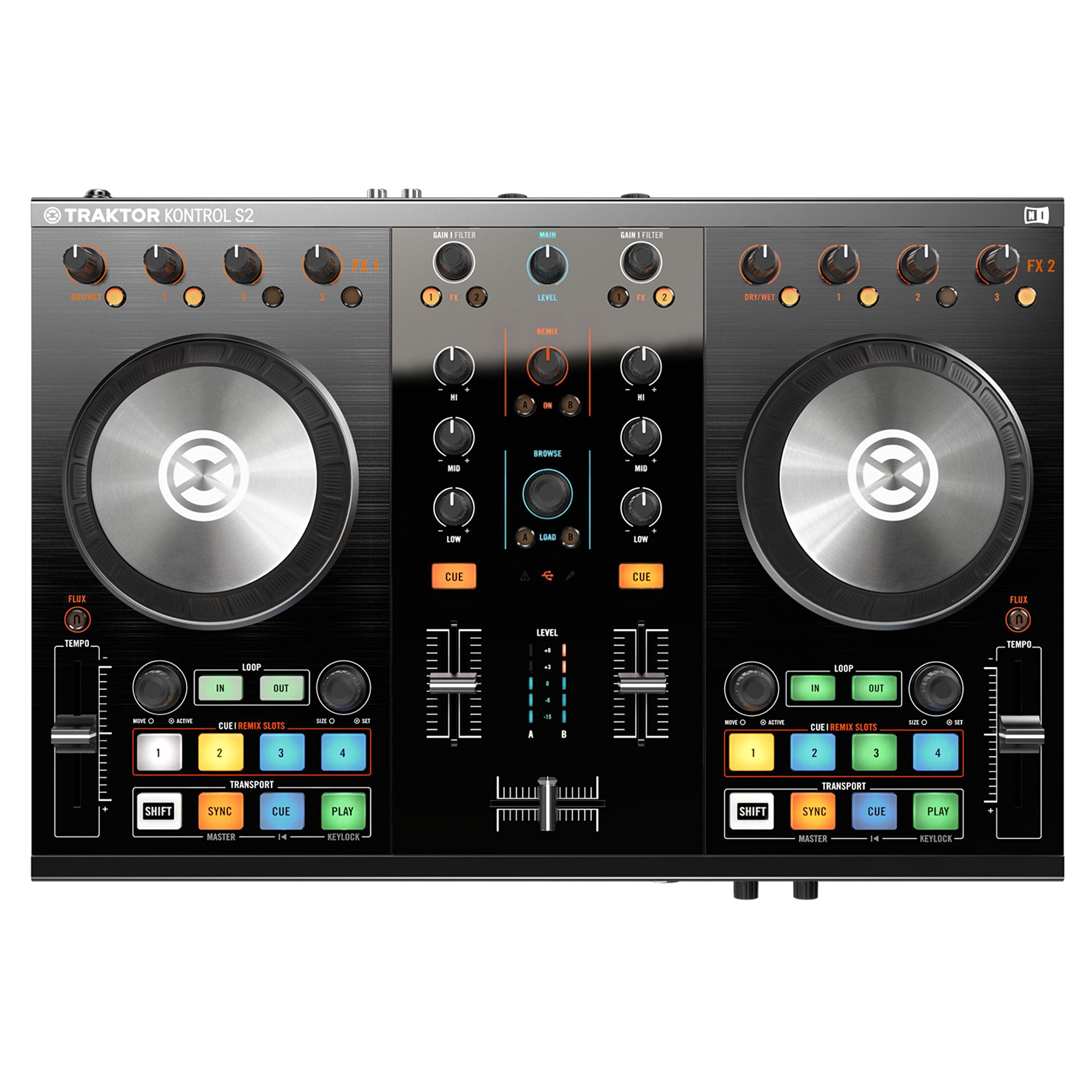 Amazon | Native Instruments 2デッキDJシステム TRAKTOR KONTROL S2