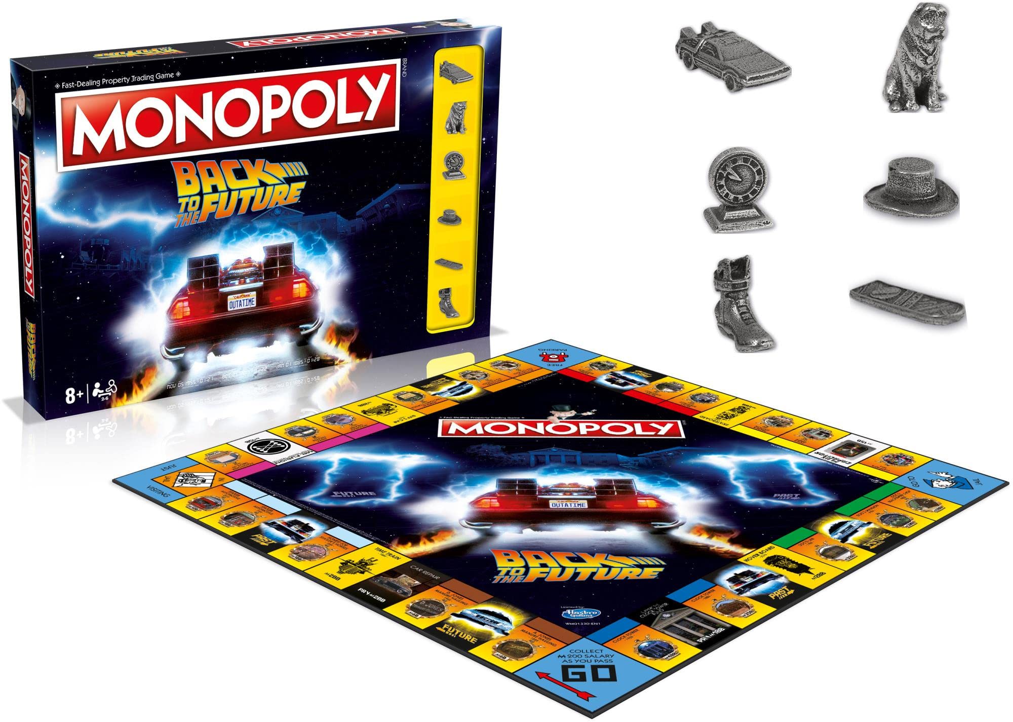 Amazon | Back to the Future Monopoly Board Game English Edition