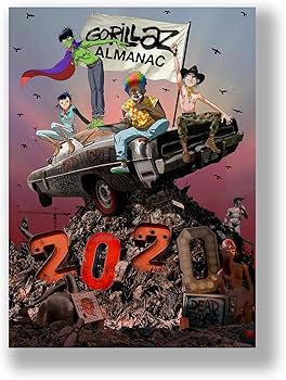 Amazon | Gorillaz Almanac | Gorillaz, Gorillaz | Popular