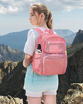 Amazon.co.jp: インナーコンパートメント付きメッシュバックパック