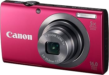 Amazon | Canon デジタルカメラ PowerShot A2300 レッド 光学5倍ズーム