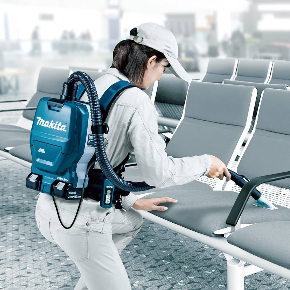 Amazon | マキタ(Makita) 充電式背負いクリーナ 36V バッテリ・充電器