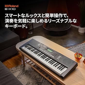 Amazon.co.jp: Roland ローランド 電子キーボード E-X10 アレンジャー
