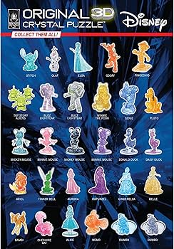 Cubic mouth Disney パズル【完成品】 Cubic mouth Disney パズル
