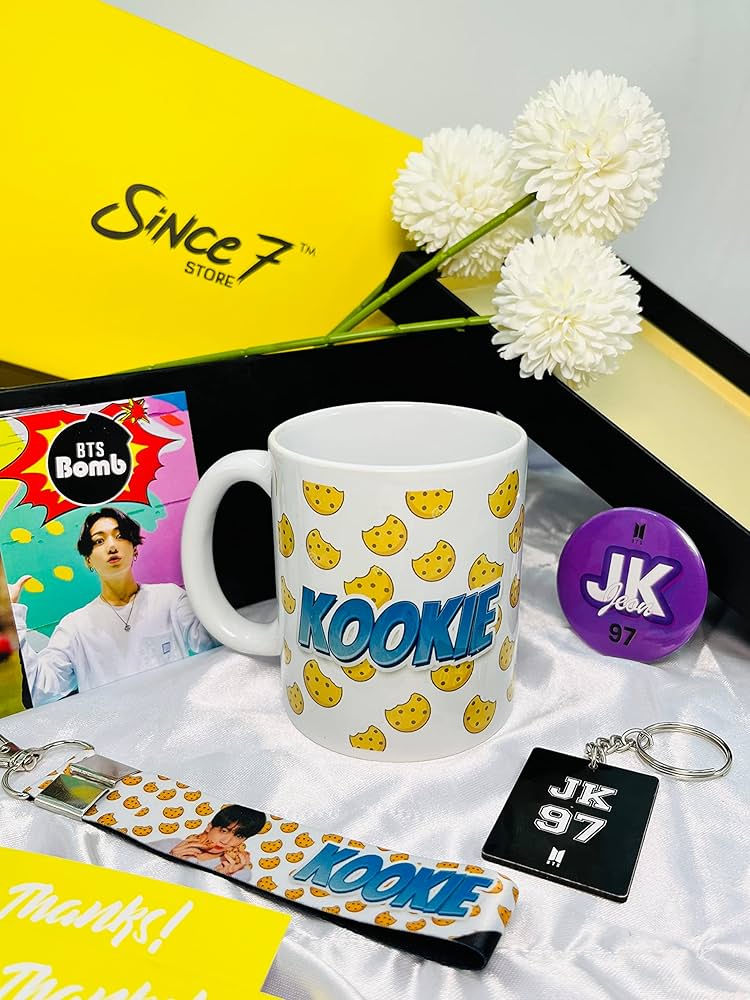 SINCE 7 STORE BTS Jungkook Gift box for BTS Fans, INCLUDES 5