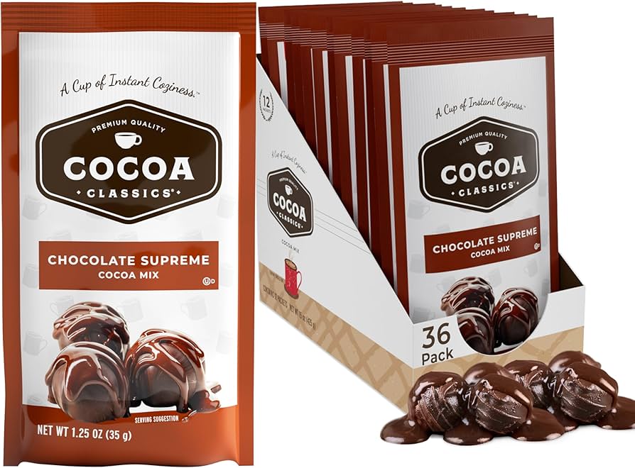 Amazon.com : Cocoa Classics Chocolate Supreme Cocoa Mix, Hot